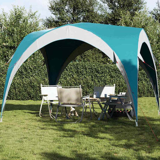 Groene vidaXL partytent met waterdicht ontwerp, ideaal voor buitenfeesten en evenementen.