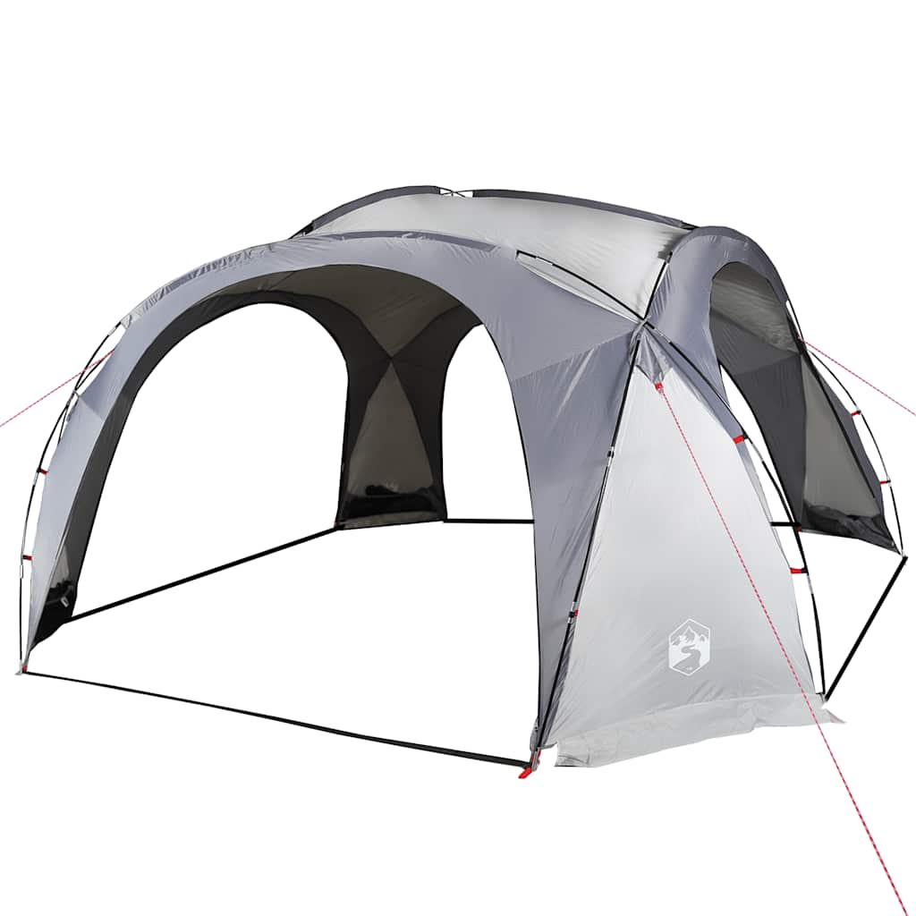 Detail van de vidaXL partytent met gaaswanden voor ventilatie en insectbescherming.