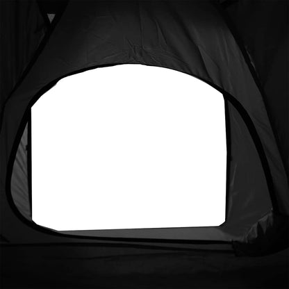 Detail van de verduisterende opening van de vidaXL koepeltent, met een lichtgewicht ontwerp.