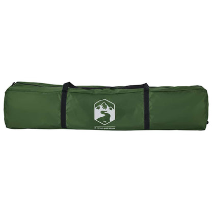 Groene draagtas voor de vidaXL koepeltent, met merklogo en handvatten.