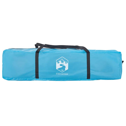 Blauwe opbergtas voor de vidaXL 4-persoons koepeltent met handvat.