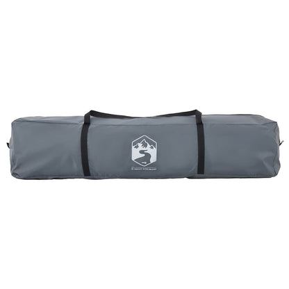 Grijze tenttas van vidaXL voor de koepeltent, met handvatten voor eenvoudig transport.