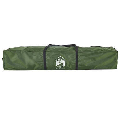Groene vidaXL tentrol met handvat, geschikt voor 5 personen en eenvoudig te vervoeren.
