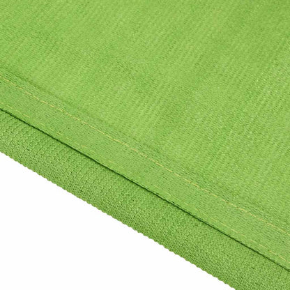 Detail van het lichtgroene vidaXL tenttapijt met textuur en gestikte rand.