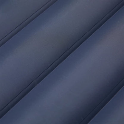 Detail van het grijze vidaXL zelfopblazende kampeermatras met een gladde, waterbestendige afwerking.