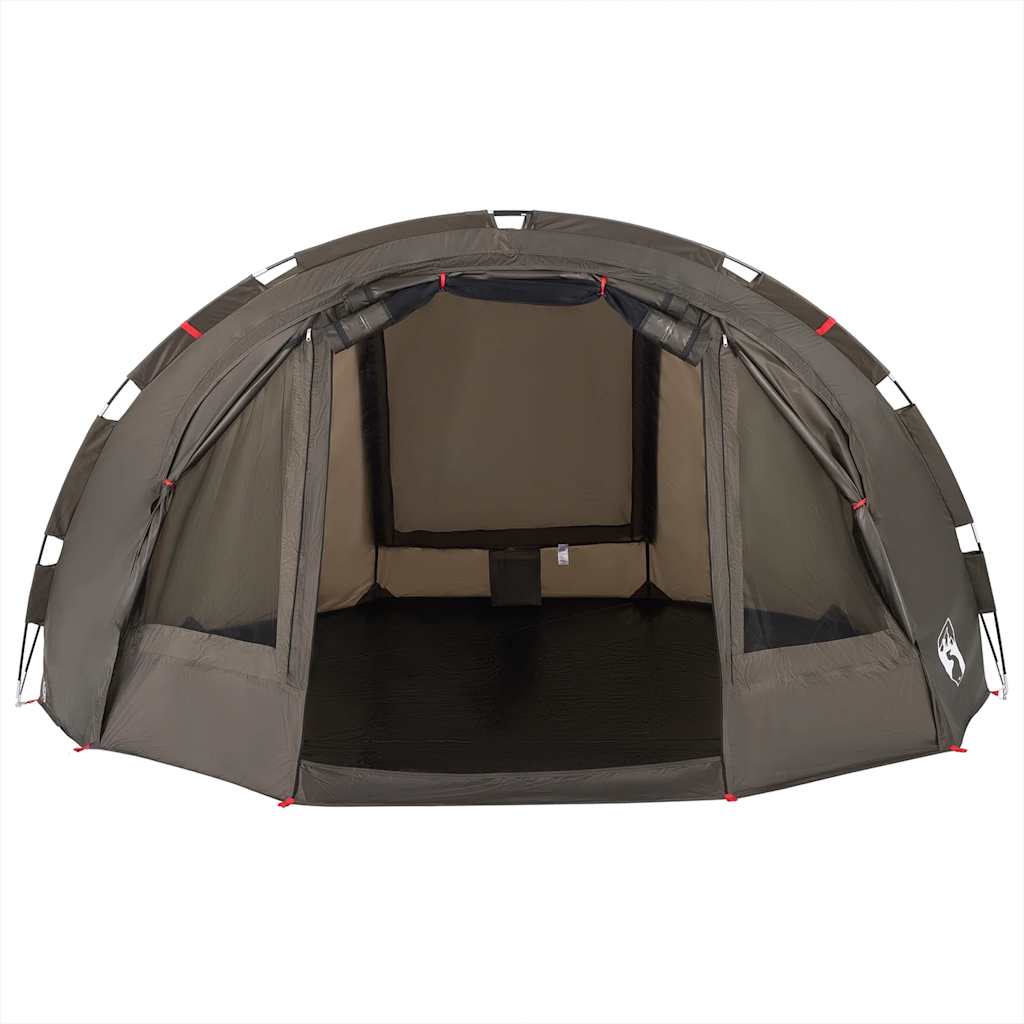 Detail van de vidaXL Vistent 4-persoons tent met open ingang en waterdichte constructie.