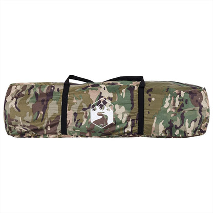 Camouflage draagtas van de vidaXL Vistent tent, met stevige handvatten.