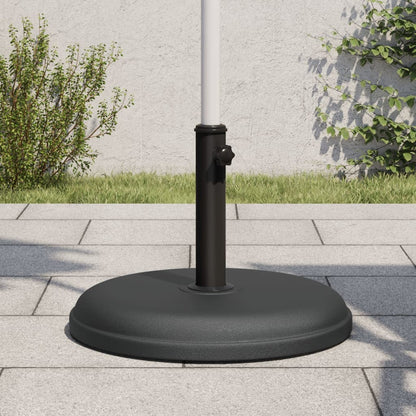 vidaXL parasolvoet van 15 kg met aandraaiknop, ronde basis en stevige constructie.