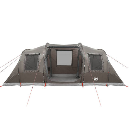 Detail van de vidaXL tunneltent met waterdichte zijwanden en ventilatieroosters.