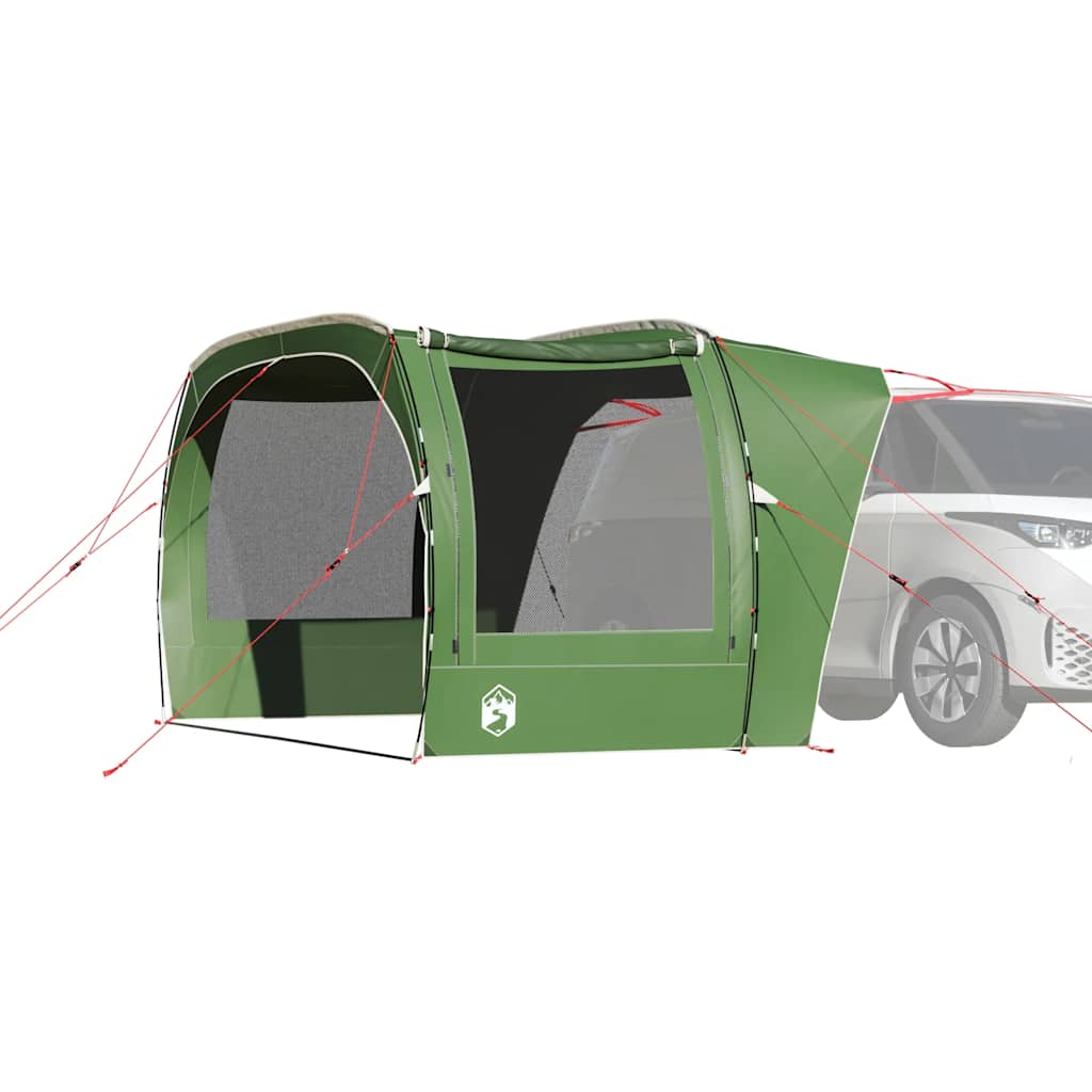 VidaXL waterdichte groene partytent met verstelbare zijpanelen, perfect voor kamperen en festivals.