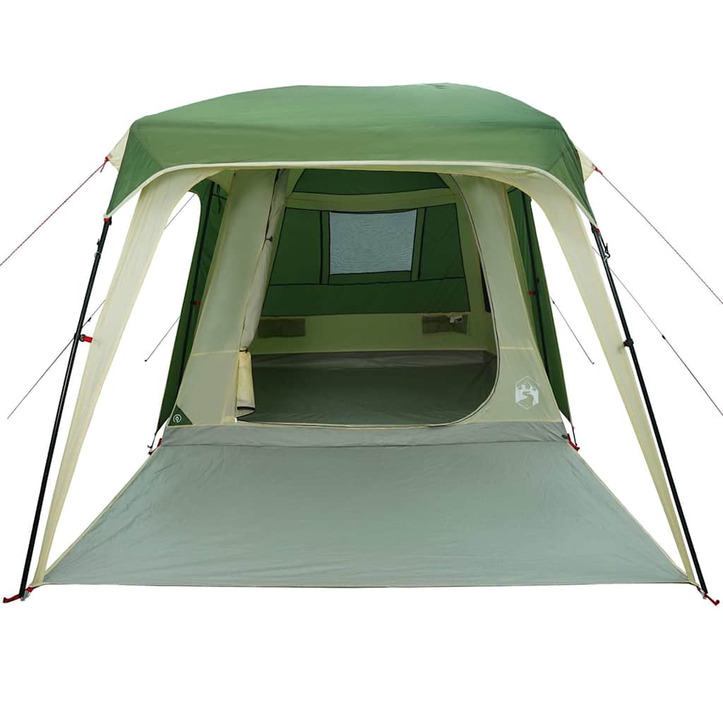 Detail van de vidaXL 5-persoons kampeertent met verandakoepel, zijaanzicht met open ingang.