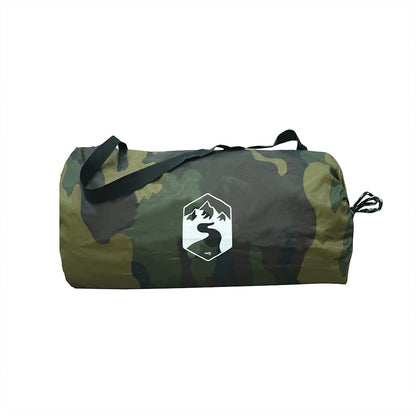 Camouflage opbergtas van vidaXL voor de waterdichte kampeerluifel.