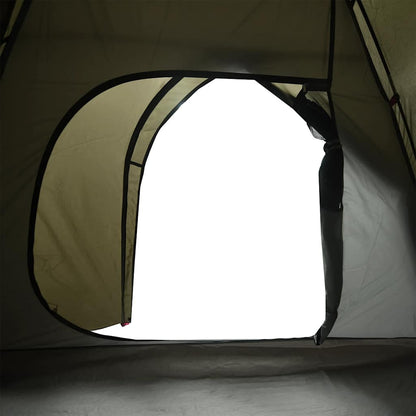 Detail van de ingang van de vidaXL koepeltent met gaaswanden voor ventilatie.