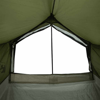 Detail van het gaasraam van de vidaXL 2-persoons tent, voor goede ventilatie.
