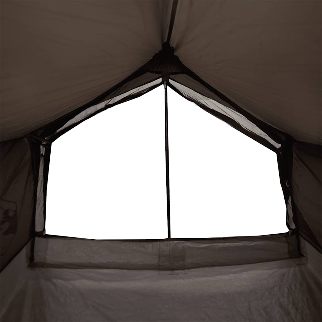 Detail van het ventilatierooster in de vidaXL 2-persoons tent, voor optimale luchtcirculatie.