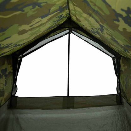 Detail van de gaaswanden van de vidaXL 2-persoons tent voor ventilatie en insectenbescherming.