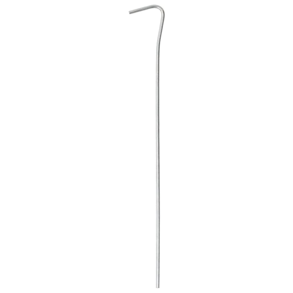 Detail van de vidaXL tentharing van 3 mm dik gegalvaniseerd staal in zijaanzicht.