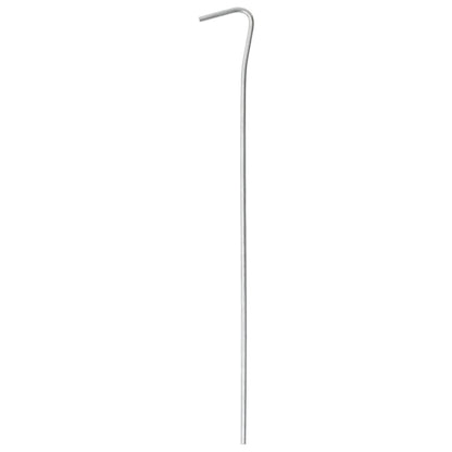 Detail van de vidaXL tentharing van 3 mm dik gegalvaniseerd staal in zijaanzicht.