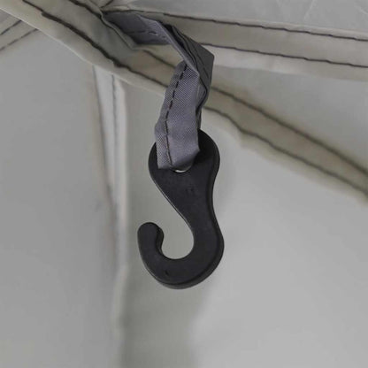 Detail van de zwarte haak aan de binnenkant van de vidaXL partytent.
