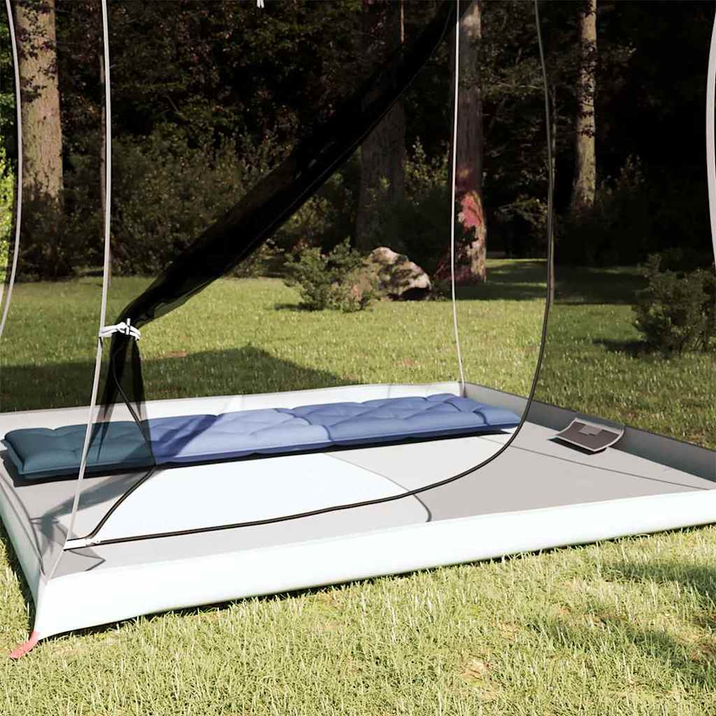 Detail van de vidaXL binnentent met ademend gaas en een lichtgewicht ontwerp op gras.