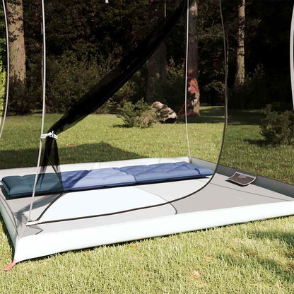 Detail van de vidaXL binnentent met ademend gaas en een lichtgewicht ontwerp op gras.