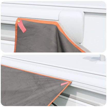 vidaXL Waterbestendige Tarp met dak 240 x 460 cm