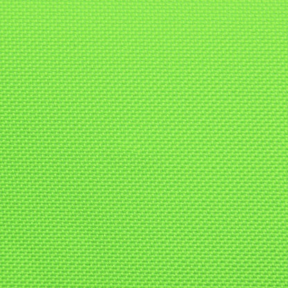 Detail van de groene, waterafstotende stof van het vidaXL opvouwbare camping bed.