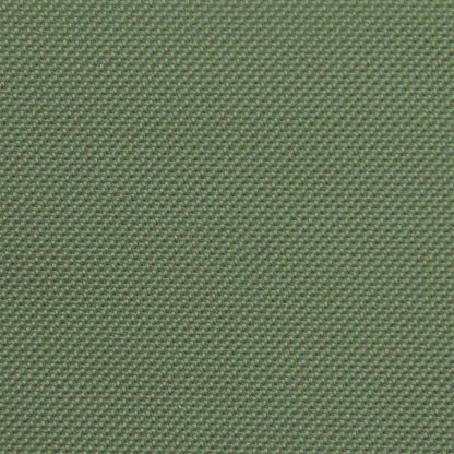 Detail van de duurzame, groene Oxford stof van het vidaXL opvouwbare campingbed.