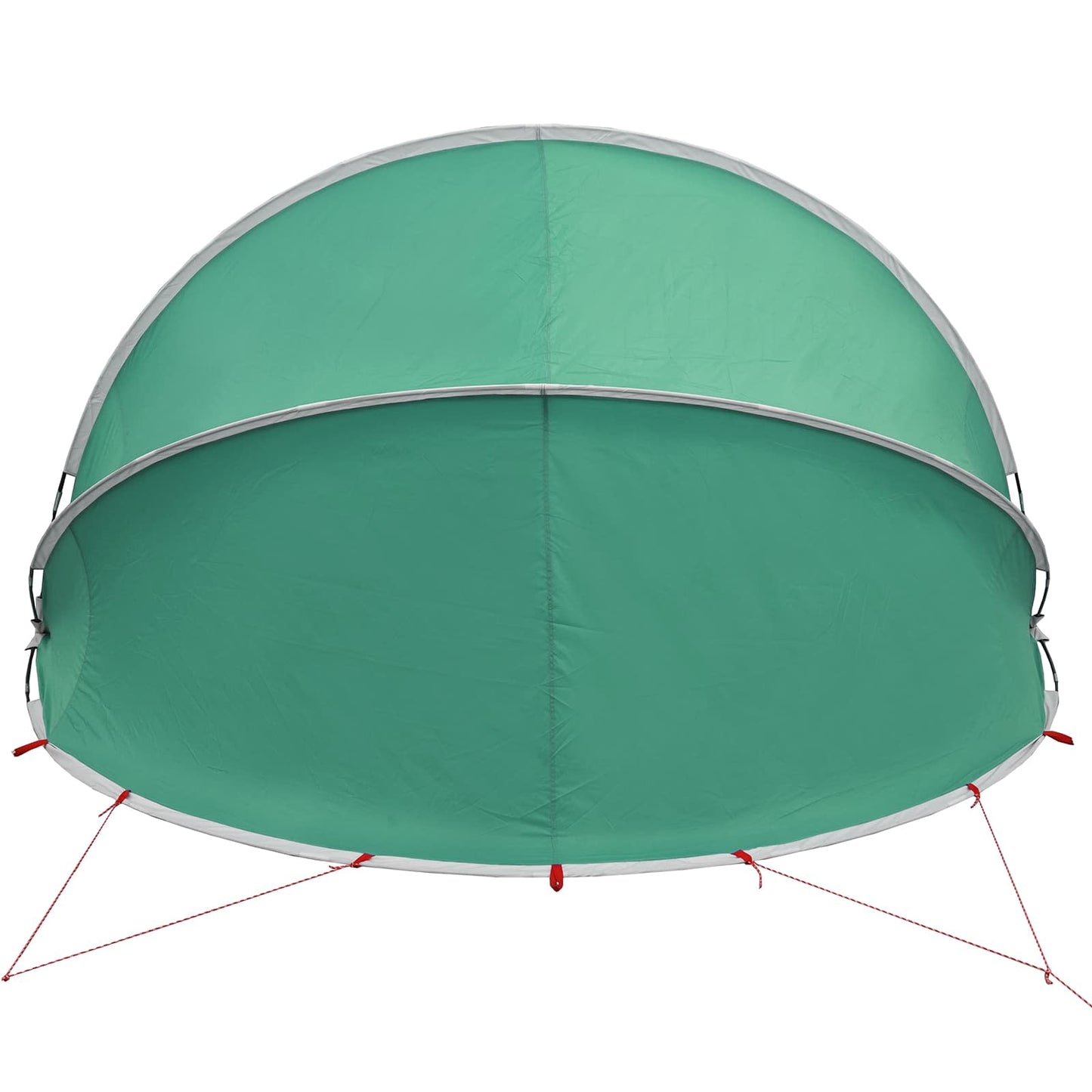 Detail van de vidaXL Pooldome in blauw, met een gladde, waterdichte bovenkant.