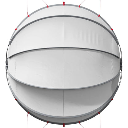 vidaXL Pooldome Grijs en Oranje 336 x 322 x 160 cm