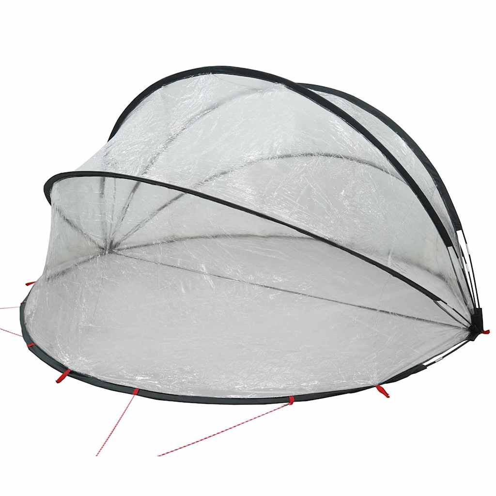vidaXL Pooldome Doorzichtig 336 x 322 x 160 cm PVC