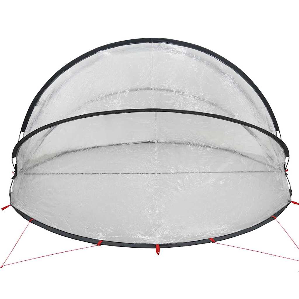 vidaXL Pooldome Doorzichtig 336 x 322 x 160 cm PVC
