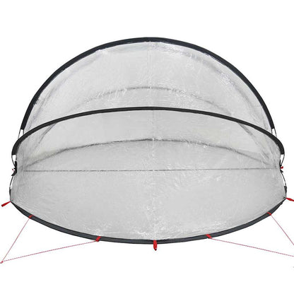 vidaXL Pooldome Doorzichtig 336 x 322 x 160 cm PVC