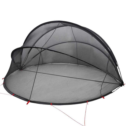 vidaXL Pooldome Zwart 336 x 322 x 160 cm 185T polyester met PU-coating