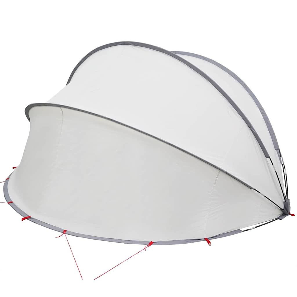 vidaXL Pooldome Grijs en Oranje 405 x 405 x 192 cm