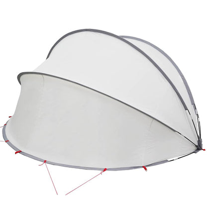 vidaXL Pooldome Grijs en Oranje 405 x 405 x 192 cm