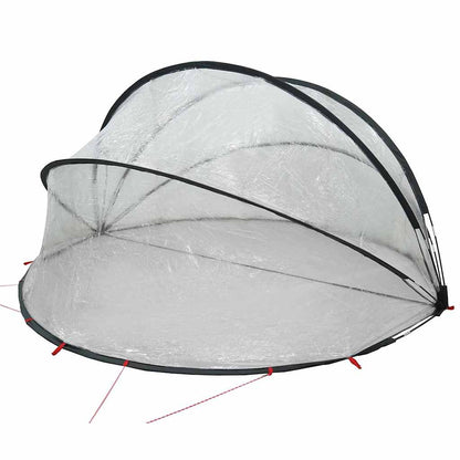 vidaXL Pooldome Doorzichtig 405 x 405 x 192 cm PVC