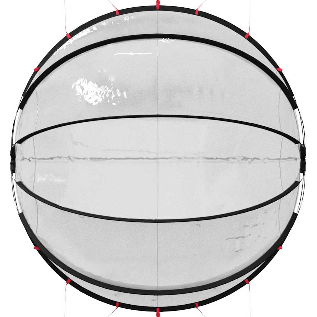 vidaXL Pooldome Doorzichtig 405 x 405 x 192 cm PVC
