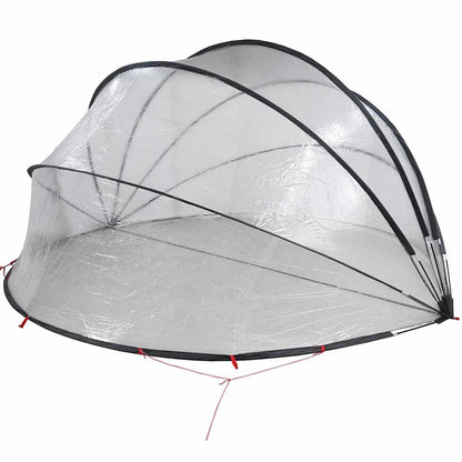 vidaXL Pooldome Doorzichtig 472 x 460 x 229 cm PVC