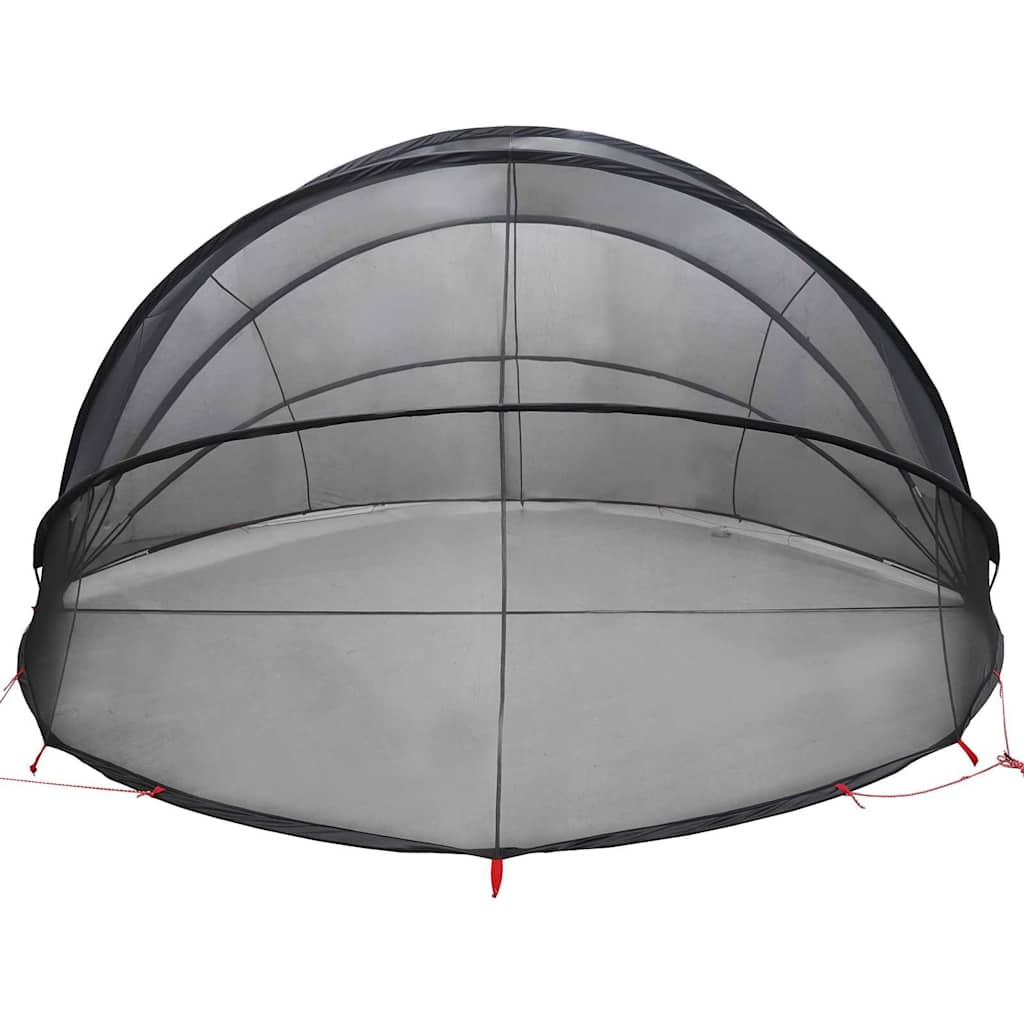 vidaXL Pooldome Zwart 472 x 460 x 229 cm 185T polyester met PU-coating