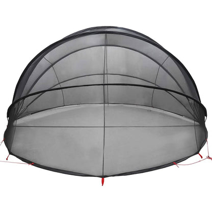 vidaXL Pooldome Zwart 472 x 460 x 229 cm 185T polyester met PU-coating
