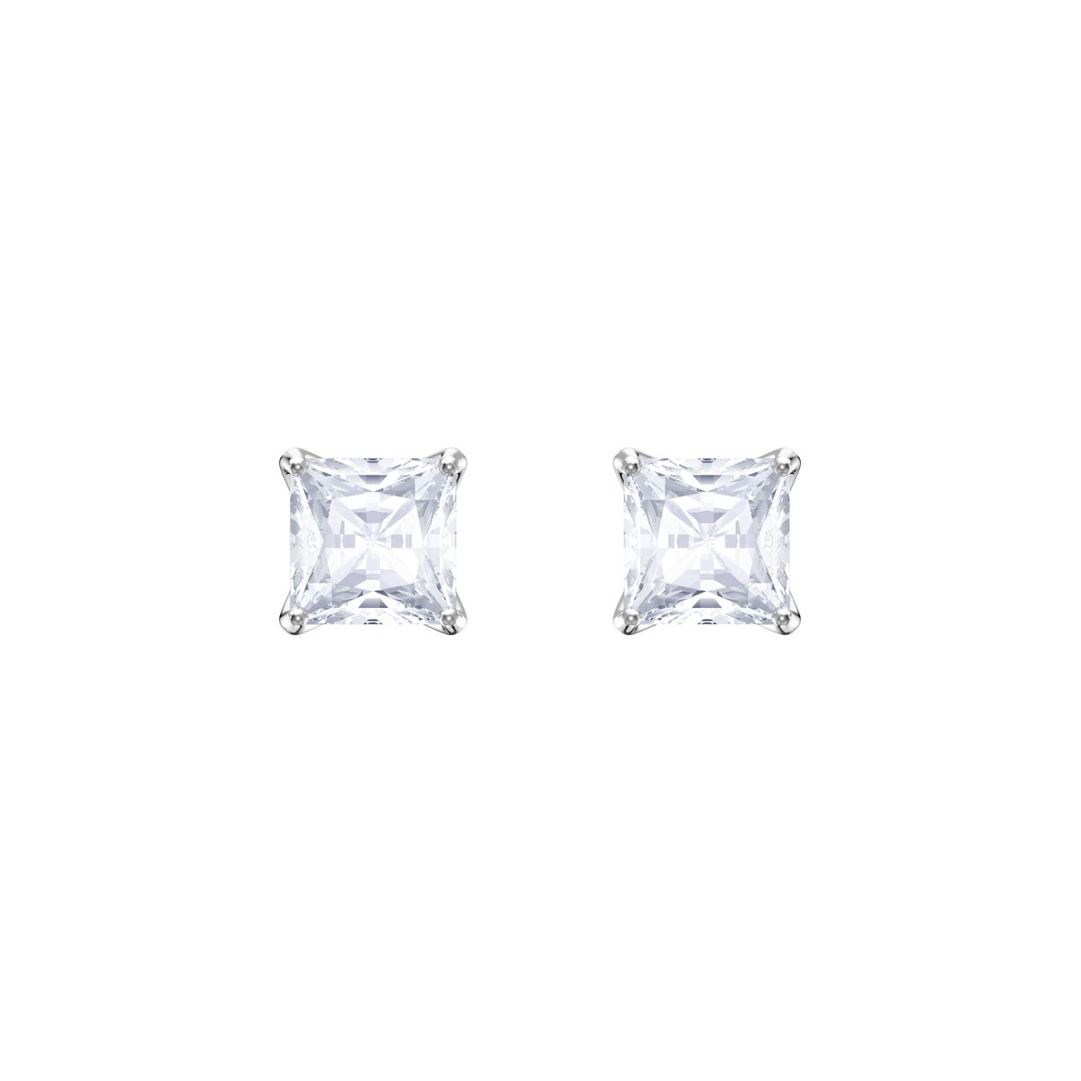 Swarovski oorbellen dames van sterling zilver 925 met elegante, heldere kristallen.