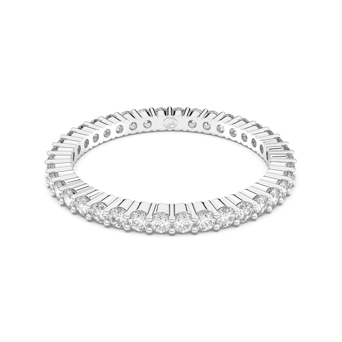 Elegante Swarovski ring voor dames met verfijnde, sprankelende steentjes en een tijdloos ontwerp.
