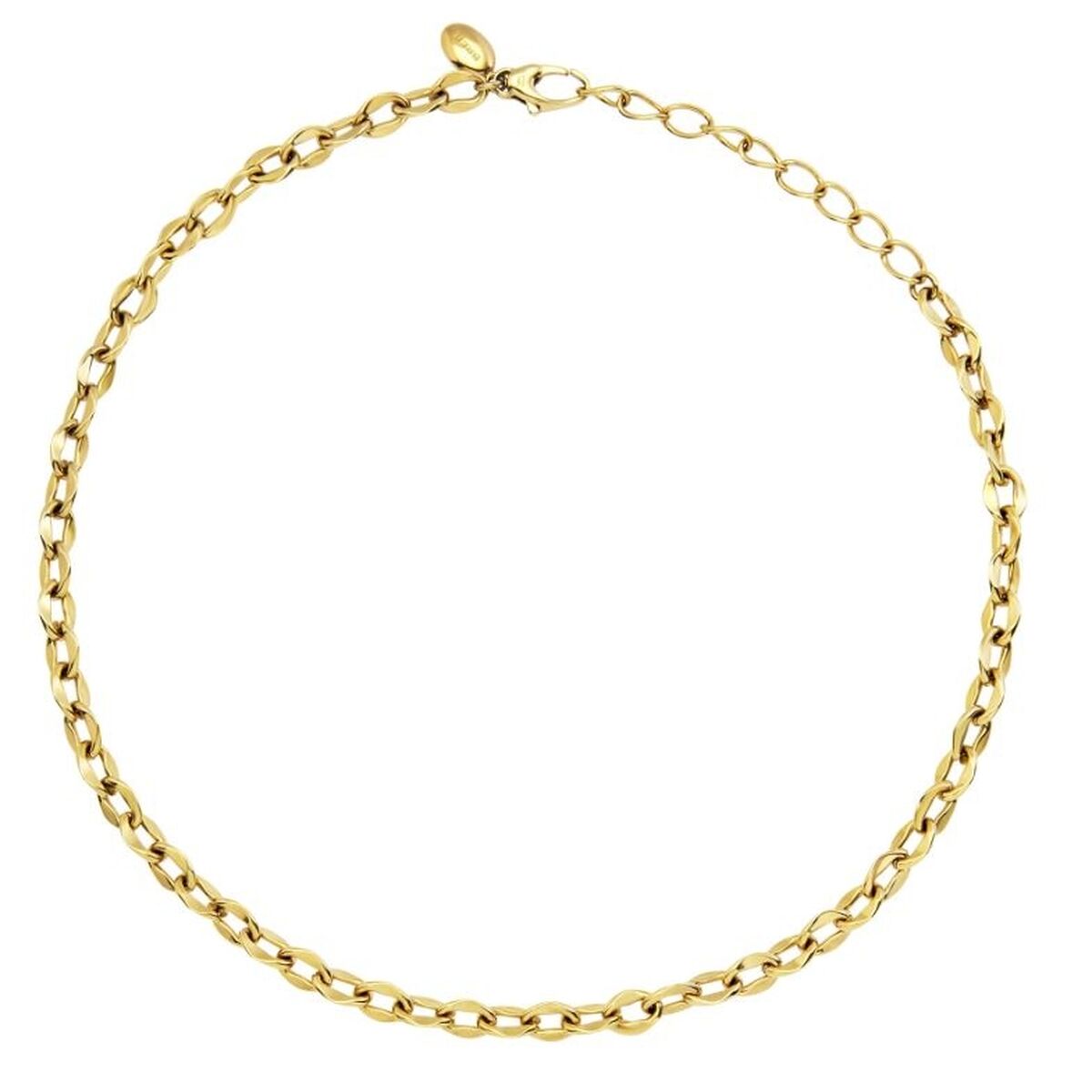 Gouden Breil ketting voor dames met elegante afwerking en tijdloos ontwerp.