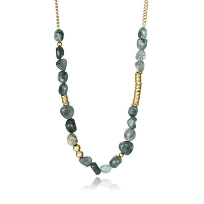 Viceroy dames ketting in grijs-gouden kleur met hoogwaardig zilver 925.