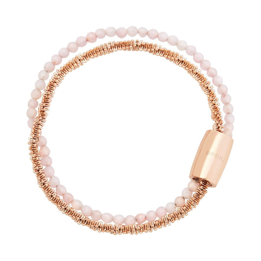 Elegante Breil armband voor dames in roze goud met hoogwaardige afwerking.