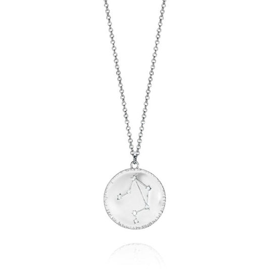 Viceroy ketting voor dames van sterling zilver met een tijdloos ontwerp en sterrenbeeld hanger.