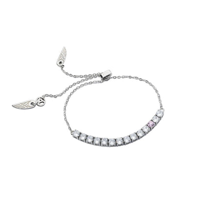 Elegante AN Jewels armband voor dames met glinsterende stenen en zilveren afwerking.