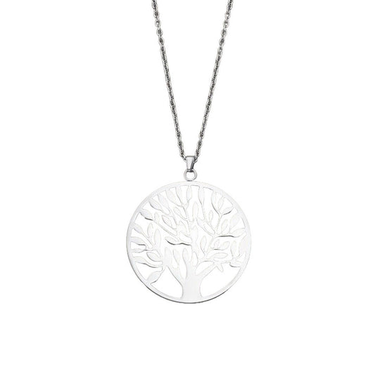 Lotus ketting voor dames met een elegante boomdesign, perfect voor elke gelegenheid.