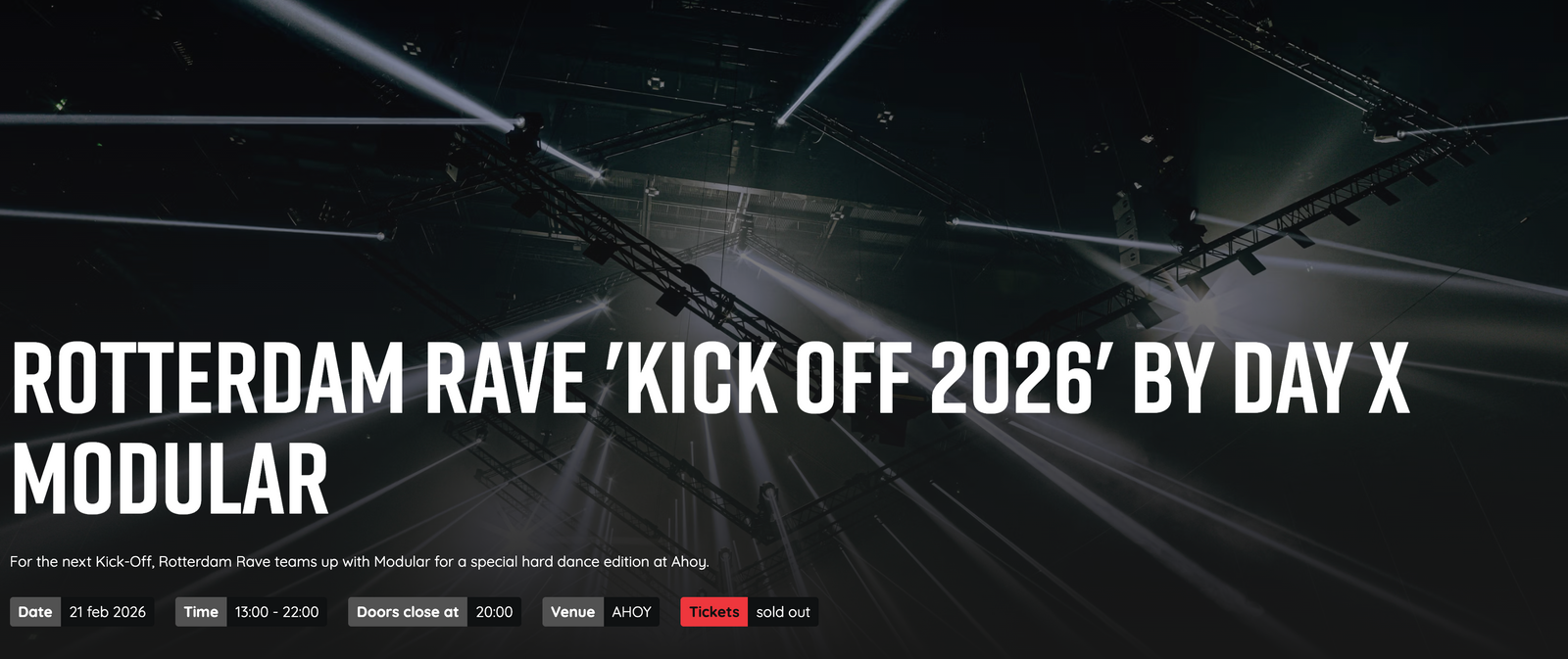 Rotterdam Rave Kick-Off
